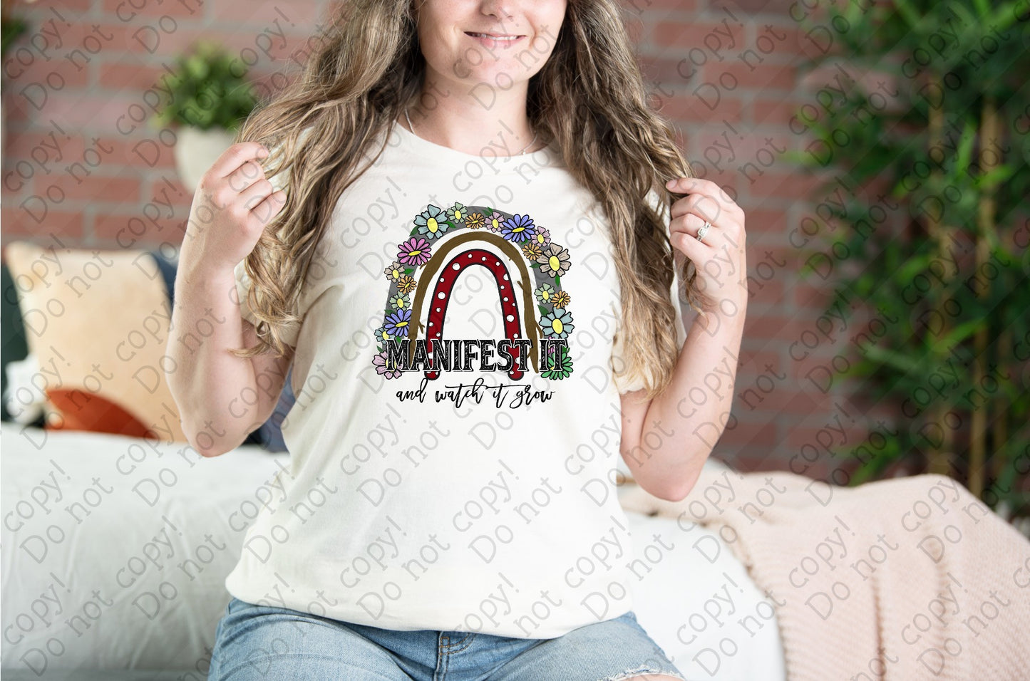 W-41 Manifest It and Watch it Grow tee